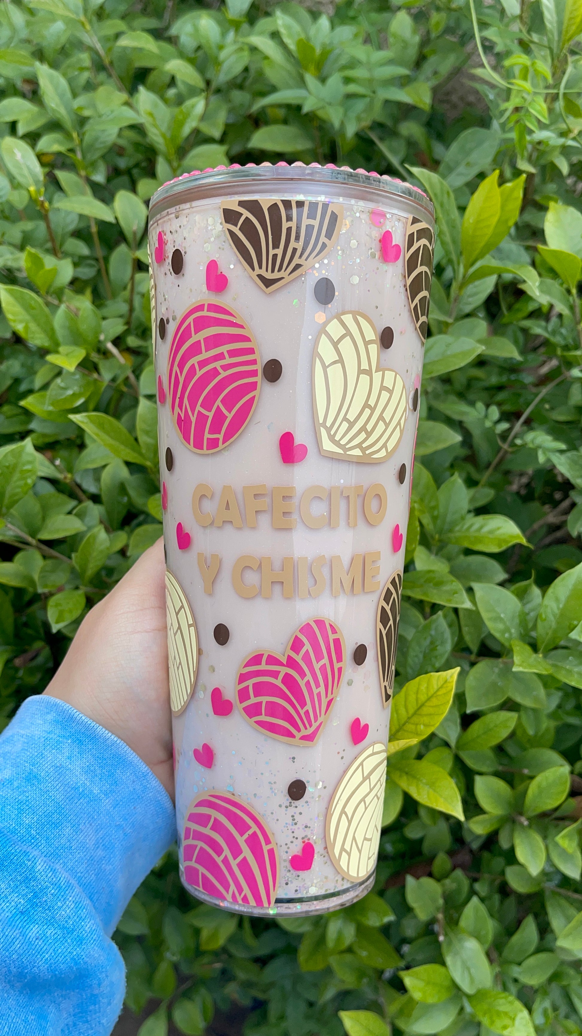 Cafecito & Chisme 24oz Cold Cup – BOLD Crafting